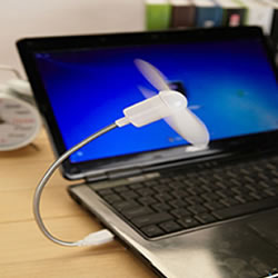 USBスネーク型小型ファン