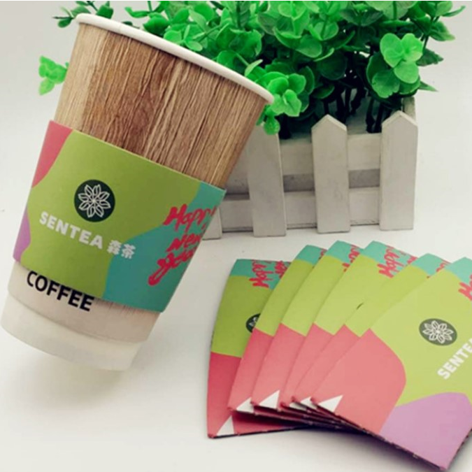 紙製カップスリーブ