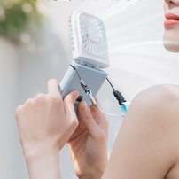 首掛けポータブルファン(充電式)