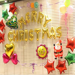 クリスマスデザインバルーン