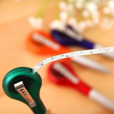 メジャー付ボールペン